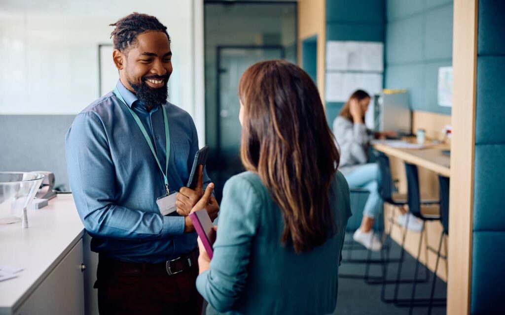 A new hire in a direct sales company